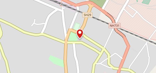 Khau gali food stall on map