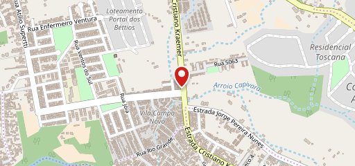 KI-DOG LANCHES no mapa