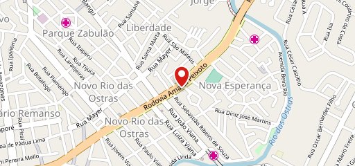 Rei Do Sabor no mapa