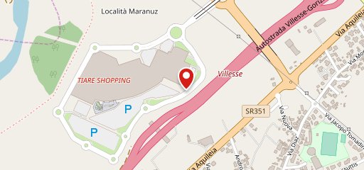 Kikko Tiare shopping Villesse sulla mappa