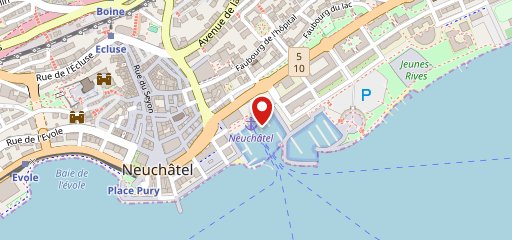 King au Lac sulla mappa