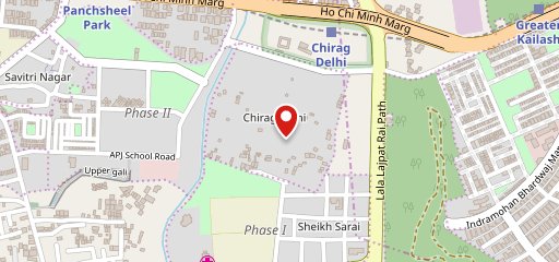 King paratha restaurant on map