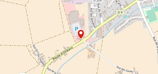 Le Kiosque à Pizzas sur la carte