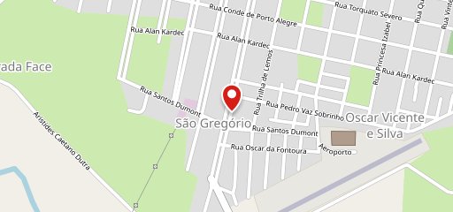 Kisalgados café no mapa