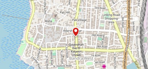 Kitchen Garden Bandra on map