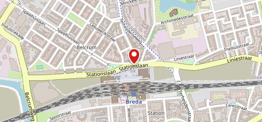 Klein Java Breda sur la carte