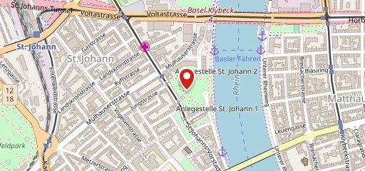 kleiner Wassermann Basel sulla mappa