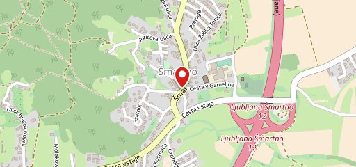 Kmeck' turizem pr' Špan sulla mappa