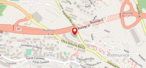 Knedlica slastice sulla mappa