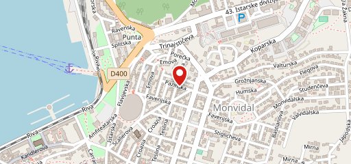 Kod Kadre sulla mappa