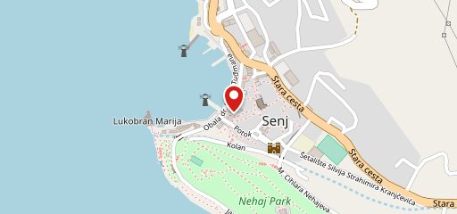 Tavern Kod Veska sulla mappa