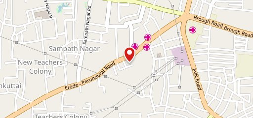 Kokkarakko - opposite to KFC Perundurai Road on map