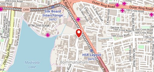 Kolkata Foods on map