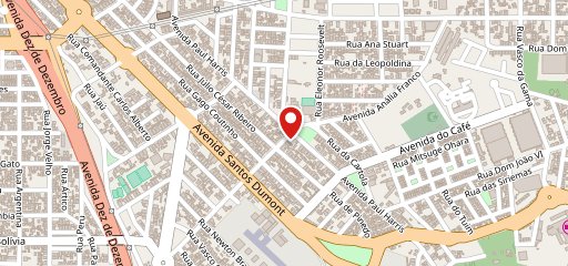 Komedas Costelaria no mapa