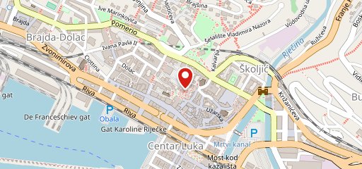 Ćakula/El Rio sulla mappa