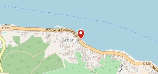 Objekt brze prehrane Cile sulla mappa