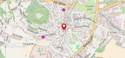 Konoba Ispod ure sulla mappa