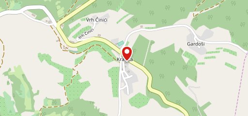 Konoba Krasica sulla mappa