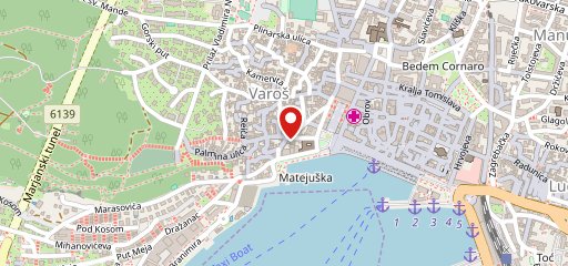 Konoba i pizzeria Feral sulla mappa