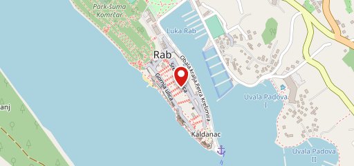 Konoba Rab sulla mappa