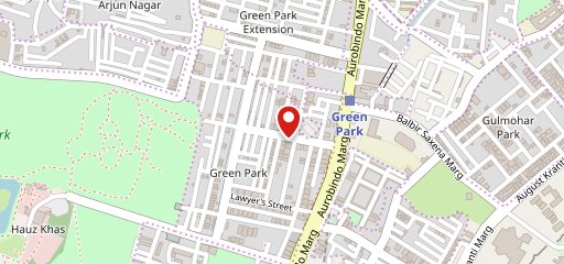 Korean restaurant on map