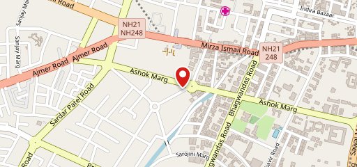 Falahaar and Kota Kachori on map