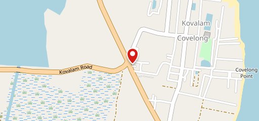 Kovalam ECR on map