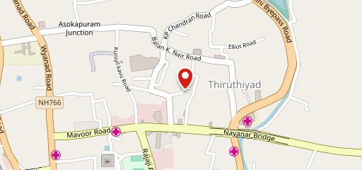 Kovilakam mess house on map