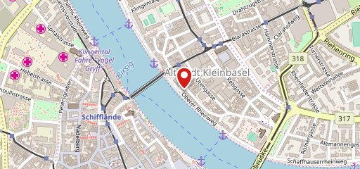 Restaurant Krafft Basel sulla mappa