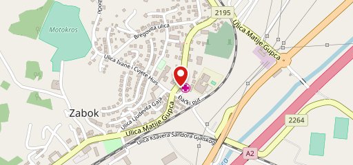 Krčma Polanović w. Huncutarije sulla mappa