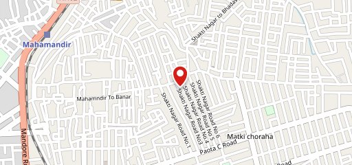 Krishna juice and ice cream parlour on map