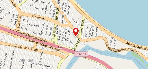 Garagem dos Pastéis no mapa