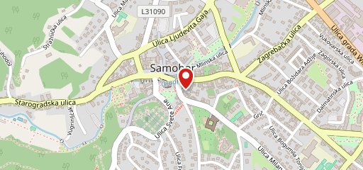 Kuća Pizze sulla mappa