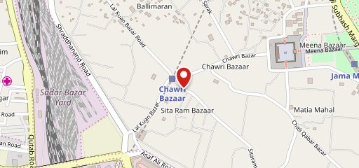 Kuremal Kulfi Chawri Bazar on map