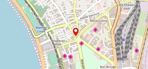 Kyani & Co. Legendary Irani Restaurant, Bakers on map