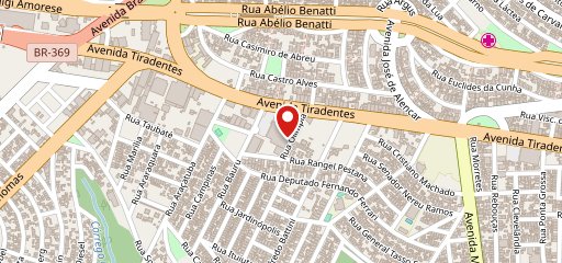 Restaurante Kyoto Londrina no mapa