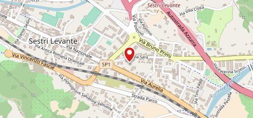 Ristorante La Baia Sestri Levante sulla mappa