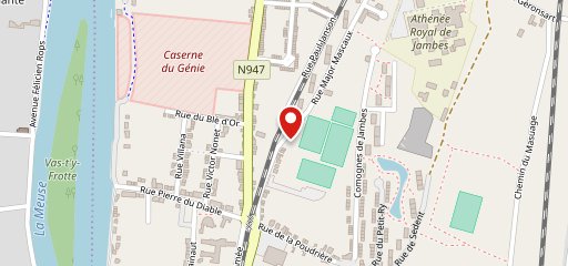 La Baraque à Frites sur la carte