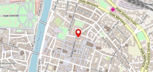 Pizzeria Ristorante La Bottega della Pizza Parma sulla mappa