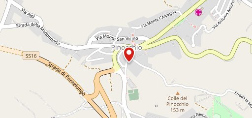 Osteria La Bottega di Pinocchio sulla mappa