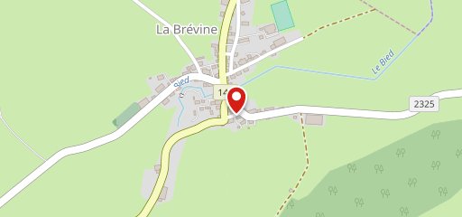 La boulangerie la brévine lebrat Christian sulla mappa