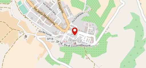 La buca di enea sulla mappa