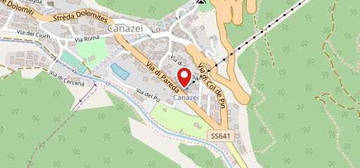 La Cantinetta - Canazei sulla mappa