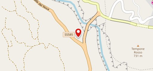 Albergo Ristorante La Casina Rossa sulla mappa