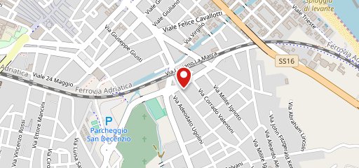 Pizzeria La Ciclista sulla mappa