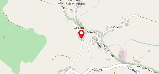 La collina dei celti sulla mappa