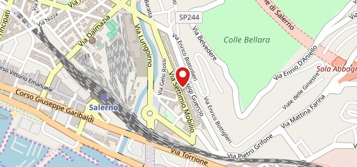 La Collinetta Salerno sulla mappa