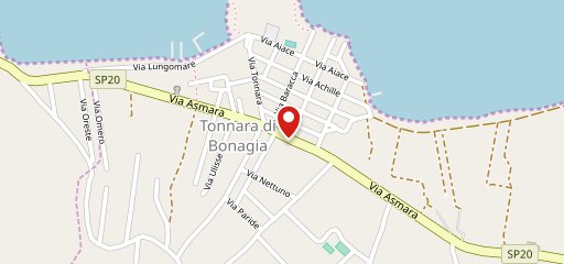 La Cozzeria di Bonagia sulla mappa