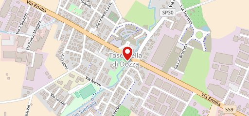 La duna nel Bosco sulla mappa