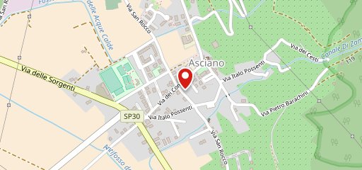 Ristorante Pizzeria Braceria La Faeta sulla mappa